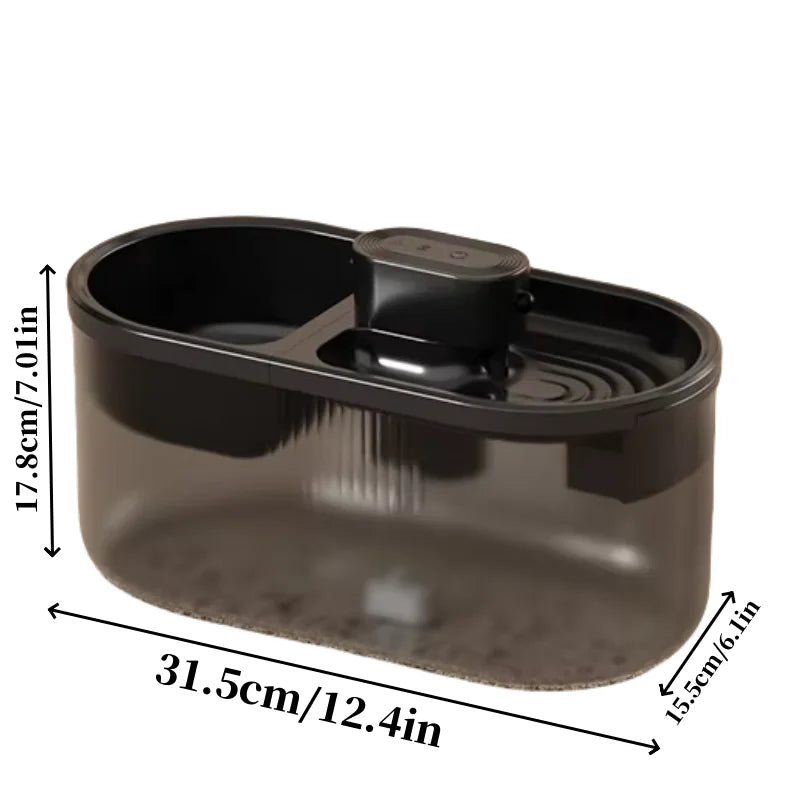 Pet Intelligent Drinking & Feeding Machine 2-in-1