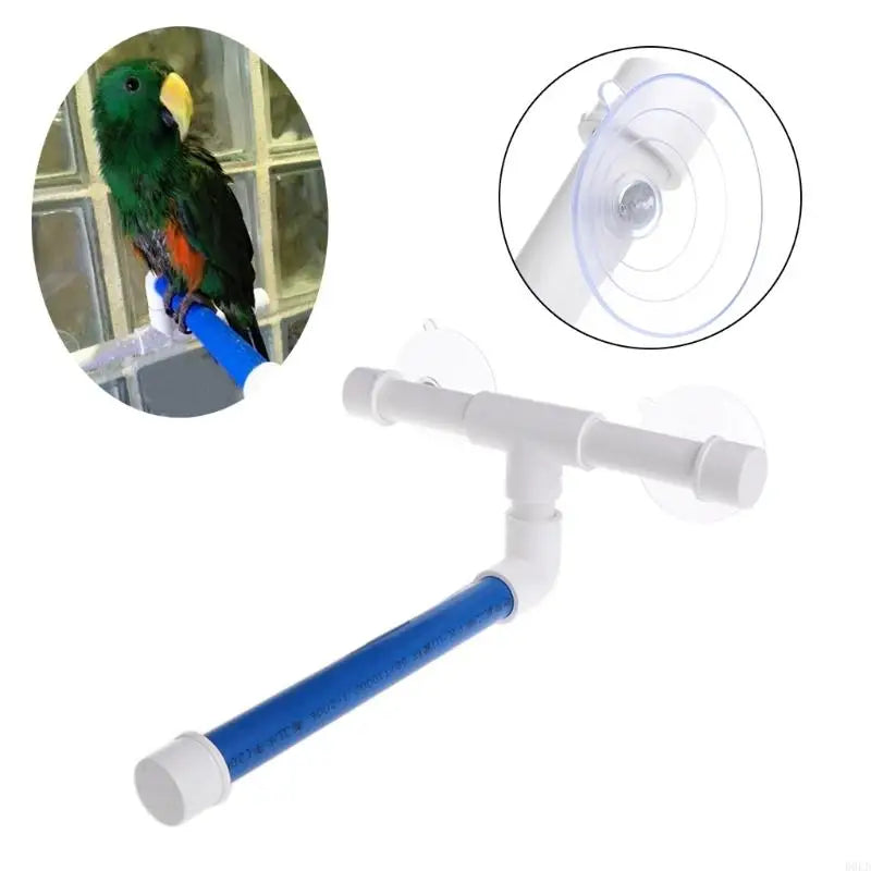 Plastic Bird Shower Perch with Suction Cups