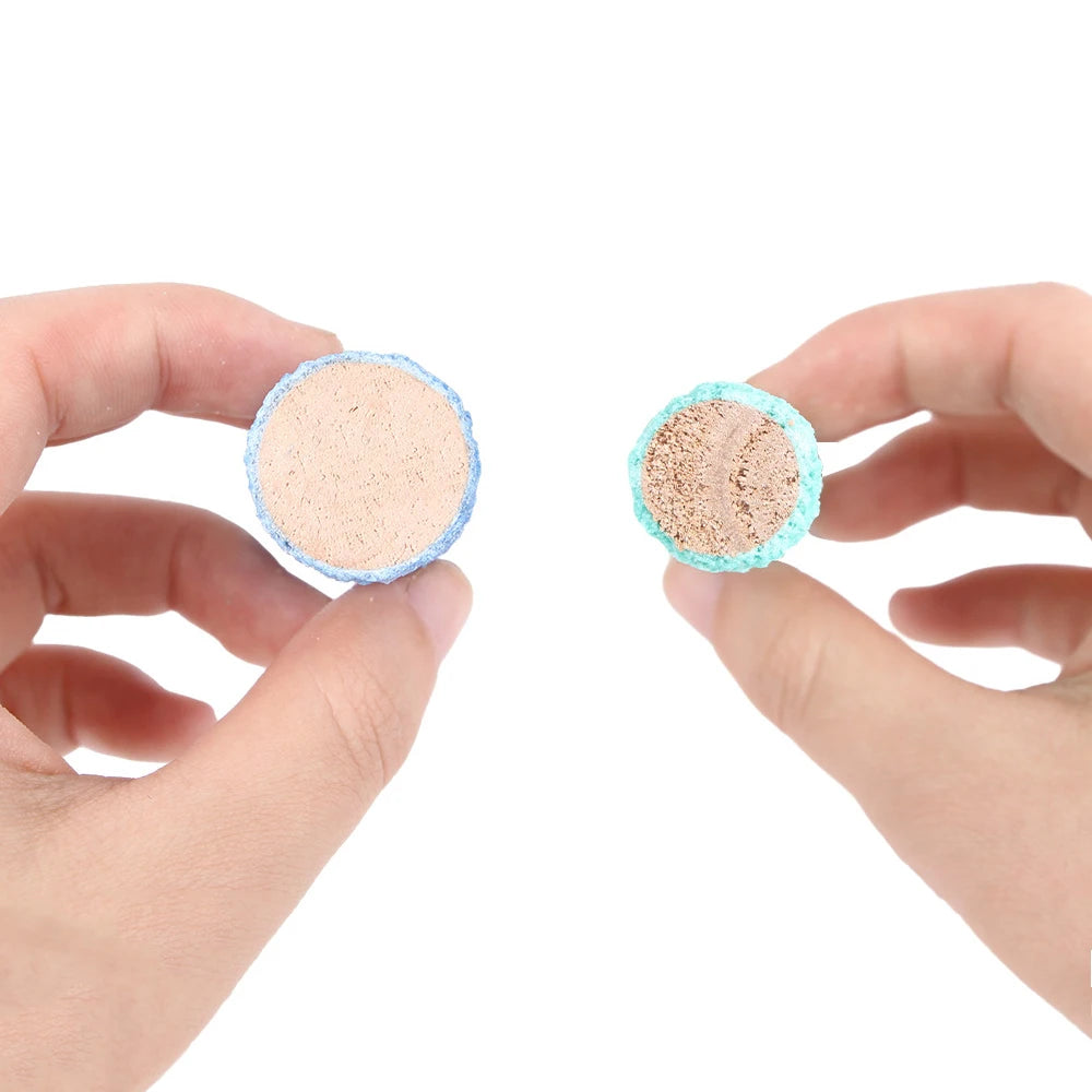 Wooden Bird Perch with Colored Quartz Sand