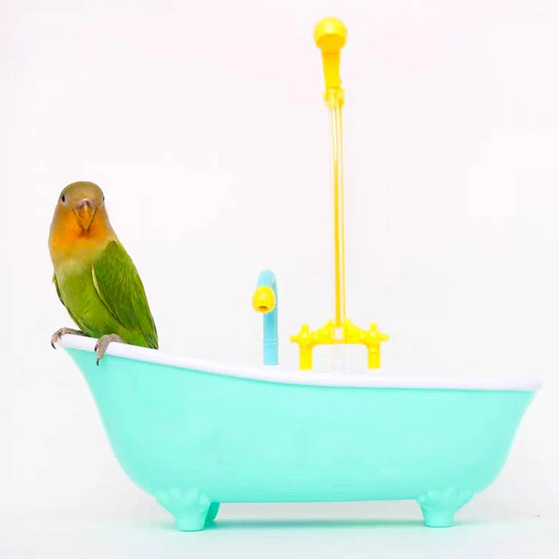Plastic Bird Bath for Small Cages