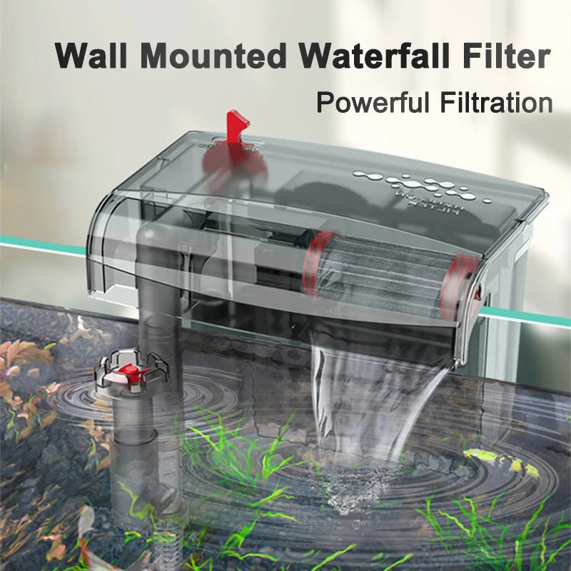 3-in-1 Hang-On Aquarium Filter