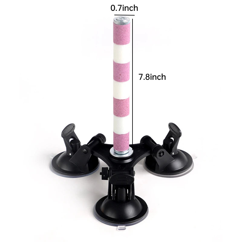 Metal Bird Perch with Suction Cup