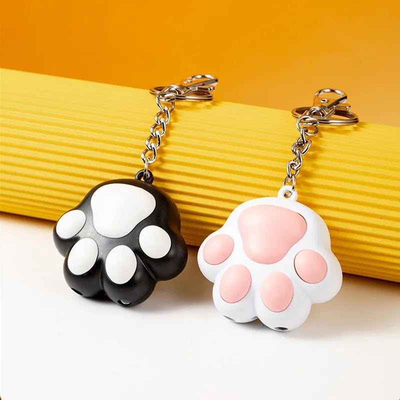 Rechargeable Cat Laser Toy – Interactive Paw Print Wand