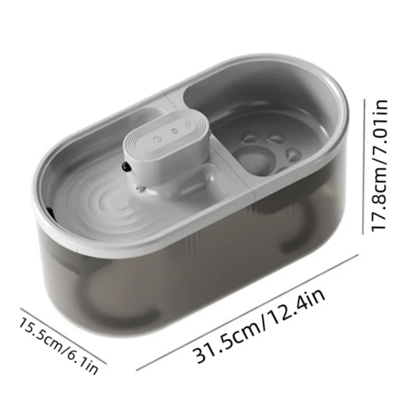 Pet Intelligent Drinking & Feeding Machine 2-in-1