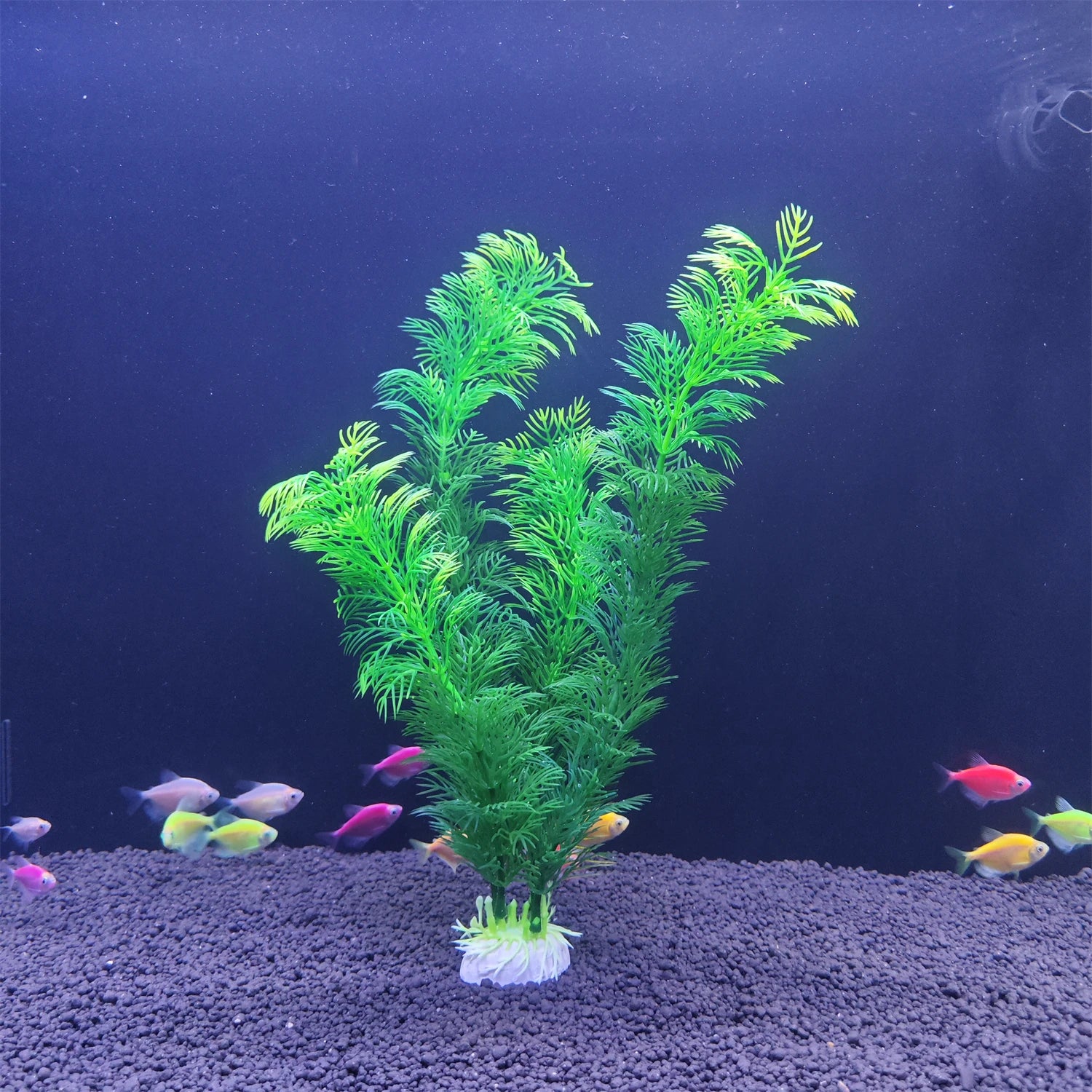 Plastic Aquarium Plant Decoration – Flexible & Realistic
