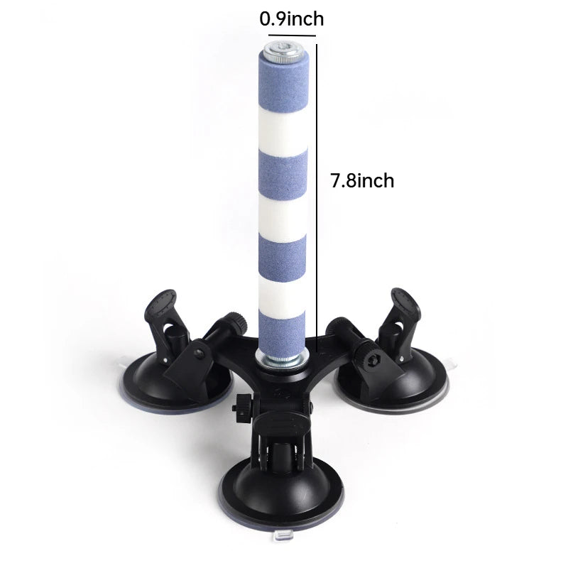 Metal Bird Perch with Suction Cup