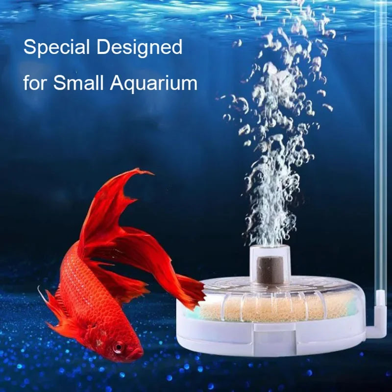 Transparent Biochemical Sponge Filter – Mini Aquarium Filter