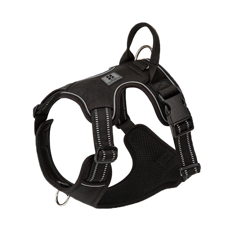 Personalized No-Pull Dog Harness – Reflective & Padded Vest