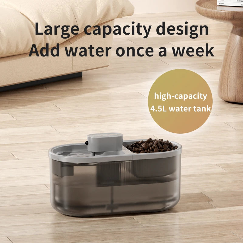 Pet Intelligent Drinking & Feeding Machine 2-in-1