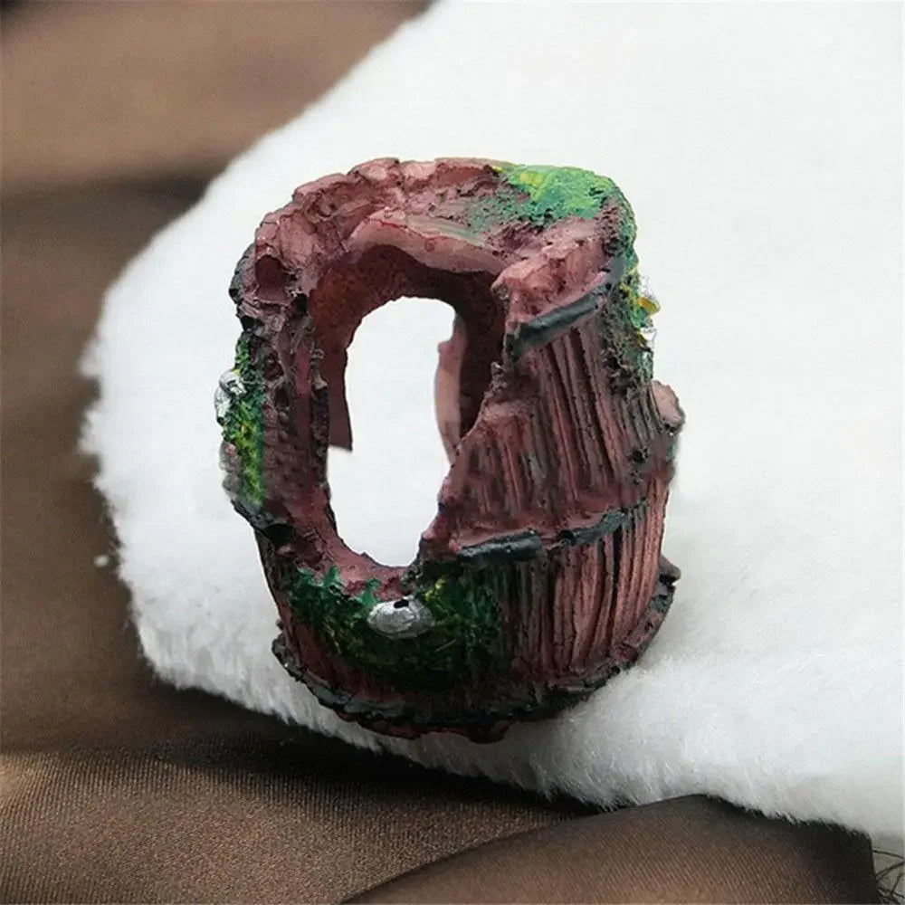 Resin Aquarium Ornament – Colorful Fish Tank Decoration